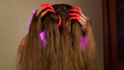 ASMR BRUSHING HAIR NO TALKING BINAURAL ASMR SOUND HEAD MASSAGE