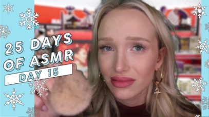ASMR B*tchy Sephora Employee Does Your Holiday Makeup #25DaysOfASMR | GwenGwiz