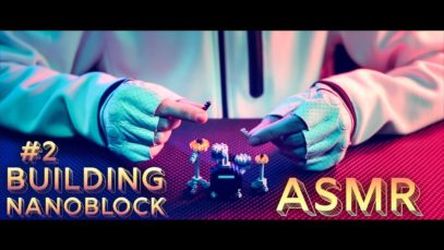 ASMR Building Nanoblock #2 DRUM ?with Crinkly Unwrapping – NO TALKING