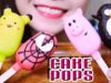ASMR Cake pops Ice Cream (Spiderman,peppa pig,pokemon pikachu,penguins) eating sounds | LINH ASMR