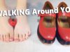 ASMR Can You Hear This Real Walking Sound? (Feet – Sounds of The human body)