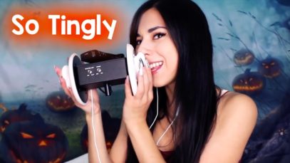 ASMR Casual Mouth Sounds, Brushing, Mixed Triggers, Licking, Breathing | 3Dio Ear to Ear