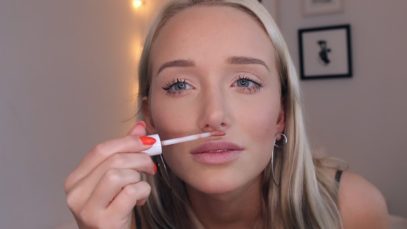 ASMR Chatty Get Ready With Me! (Trying Out ella+mila Makeup) | GwenGwiz
