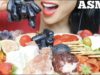 ASMR CHEESE + MEAT PLATTER *CHARCUTERIE BOARD (EATING SOUNDS) NO TALKING) | SAS-ASMR
