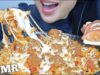 ASMR CHEESY BAKED SPAGHETTI MEATBALLS (EATING SOUNDS) NO TALKING | SAS-ASMR