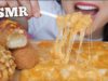 ASMR CHEESY Corndogs + EXTREME CHEESY Rice Cake *Tteokbokki (EATING SOUNDS) NO TALKING | SAS-ASMR