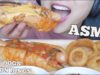 ASMR CHEESY Hot Dogs + Onion Rings (EATING SOUNDS) NO TALKING | SAS-ASMR