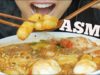 ASMR CHEESY Rice Cakes *Tteokbokki Noodles (EATING SOUNDS) NO TALKING | SAS-ASMR
