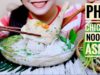 ASMR Chicken Pho noodle soup , EATING SOUNDS | LINH-ASMR
