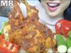 ASMR CHILI SAMBAL WHOLE ROTISSERIE CHICKEN + FRESH VEGGIES (EATING SOUNDS) NO TALKING | SAS-ASMR
