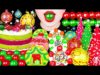 ASMR CHRISTMAS DESSERTS *EDIBLE TREE, JELLO JELLY, RED&GREEN CAKE, CHOCOLATE, MACARON EATING MUKBANG