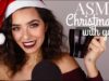 ASMR Christmas With You! (Doing your makeup, Eating chocolates, Tapping, Crinkly sounds…)