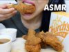 ASMR Church’s Spicy Fried Chicken + Gravy (CRUNCHY EATING SOUNDS) NO TALKING | SAS-ASMR