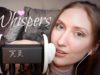ASMR Close Up Ear to Ear Whispering w/ a little Tapping & Ear Attention ❤️ 3Dio