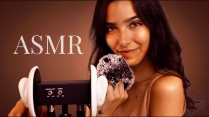 ASMR Closeup Ear Attention (Ear massage, ear scratching, sponge, fizzy sounds..)