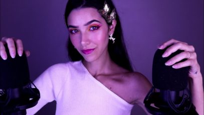 ASMR Closeup Whispers & Scratching Your Brain