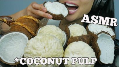 ASMR Coconut PULP *FEAST (EATING SOUNDS) NO TALKING | SAS-ASMR