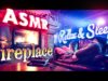 ASMR Crackling Fire ?RELAX & SLEEP by the Fireplace ?NO TALKING