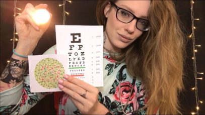 ASMR CRANIAL NERVE EXAMINATION FOR TINGLES