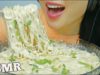 ASMR CREAMY ALFREDO PASTA (SOFT STICKY EATING SOUNDS) NO TALKING | SAS-ASMR