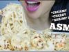 ASMR CREAMY CHEESY SHRIMP PASTA (SOFT STICKY EATING SOUNDS) NO TALKING | SAS-ASMR