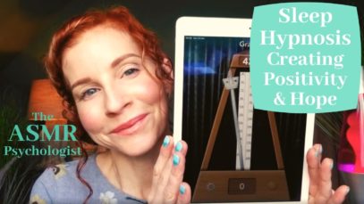 ASMR Creating Positivity & Hope During Difficult Times: Sleep Hypnosis*REAL HYPNOTHERAPIST*Whispered