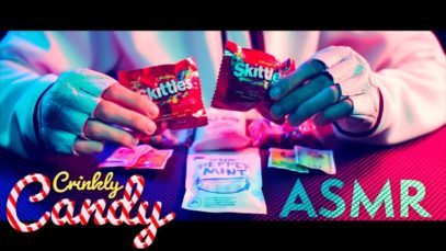 ASMR CRINKLE CANDY Plastic Packages ?NO TALKING
