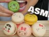 ASMR CUTE Cartoons MACARON (EATING SOUNDS) NO TALKING | SAS-ASMR