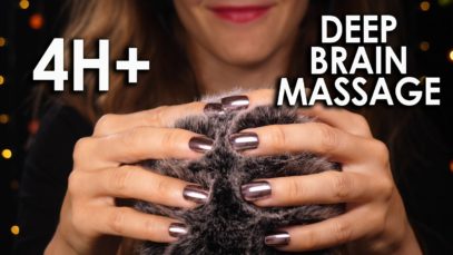 [ASMR] DEEP BRAIN MASSAGE ? (No Talking) 4 HOURS
