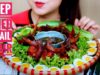 ASMR Deep Fried Quail , EATING SOUNDS | LINH-ASMR