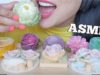 ASMR DELICATE WAX CANDY + PRETTIEST RAINDROP JELLO (EATING SOUNDS) NO TALKING | SAS-ASMR