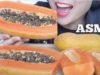 ASMR DELICIOUS SWEET PAPAYA (EATING SOUNDS) | SAS-ASMR