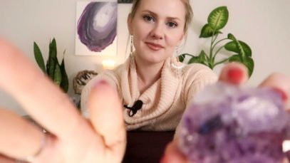 ASMR Distance Healing • Crystals • Music