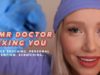 ASMR Doctor Heals You! Roleplay (glove sounds, face touching, scratching…)