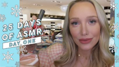 ASMR Doing Your Holiday Makeup (Warm & Friendly!) #25DaysOfASMR | GwenGwiz