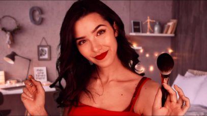 ASMR Doing Your Makeup ? Comfort of a Friend