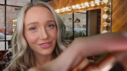 ASMR Doing Your Makeup For A Photoshoot! (Stipple, Lotion Sounds, Hair & Mic Brushing) | GwenGwiz
