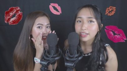 ASMR DOUBLE mouth sounds & trigger word GALORE?