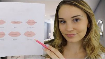 ASMR Drawing Features On Your Face – The Face Clinic Roleplay