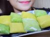 ASMR DURIAN crepe cake (SOFT STICKY EATING SOUNDS) No Talking | LINH-ASMR
