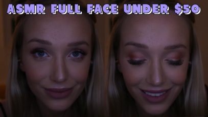 ASMR E.L.F. Cosmetics Full Face! Testing Affordable Makeup Products + Chatty Life Update