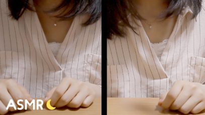[ASMR] 両耳に息を吹く、吐息の音 Ear Blowing & Breathing [声なし-No Talking]