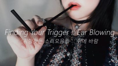 ASMR Ear Blowing Compilation (Korean)
