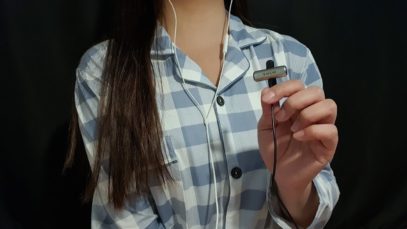 ASMR ?.소.리 | ear blowing | mini microphone미니마이크
