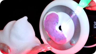 ASMR Ear Cleaning (NO TALKING) LED & Metal Ear Picking w/ Tapping, Scratching, Mascara Wands +