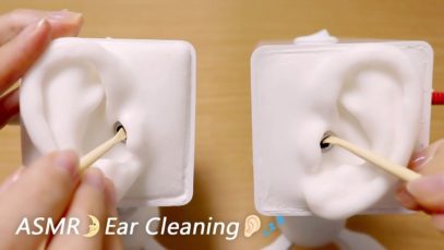 [ASMR] Ear Cleaning / No Talking? 耳かきの音 / SR3D