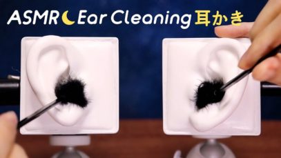 [ASMR] Ear Cleaning / No Talking? 耳かきの音 / SR3D