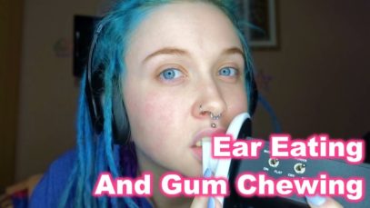 ASMR Ear Eating ? And Chewing Gum