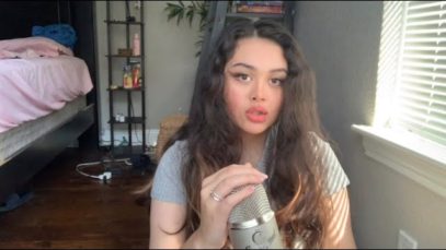 ASMR ear eating and close mouth sounds