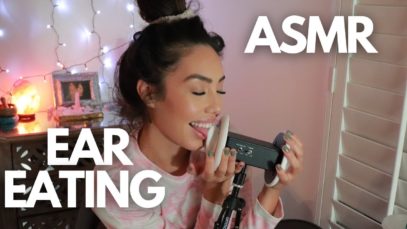 ASMR Ear Eating / Ear Noms / Ear Licking